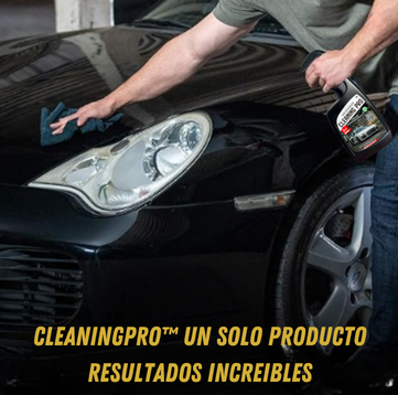 CLEANINGPRO™ - Consigue un auto brillante y protegido con una sola aplicación.