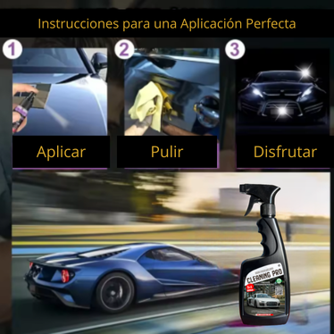 CLEANINGPRO™ - Consigue un auto brillante y protegido con una sola aplicación.